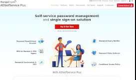 
							         Web-based Password Self-Service Management tool ... - ManageEngine								  
							    