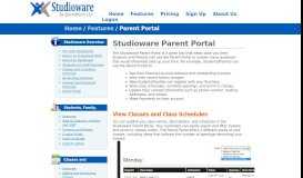 
							         Web Based School, Student, Staff, and Class ... - Studioware								  
							    