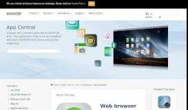 
							         Web browser - ASUSTOR NAS								  
							    
