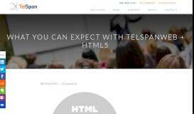 
							         Web Conferencing | TelSpan								  
							    