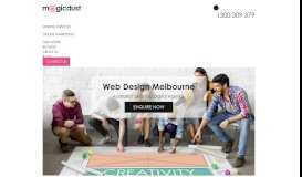 
							         Web Design Melbourne | Magicdust™ - Melbourne's #1 Web Designers								  
							    