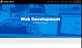 
							         Web Design Services | Web Development Sydney | Orion Creative								  
							    
