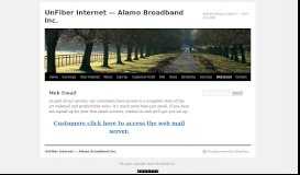 
							         Web Email | Alamo Broadband Inc. (877) 222-2005								  
							    