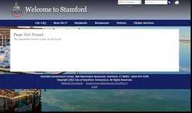 
							         Web Email System - City of Stamford								  
							    