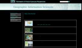 
							         Web GIS Portal - UNC Wilmington								  
							    