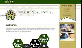 
							         Web Links - Tenakill Middle School - Closter Public Schools								  
							    