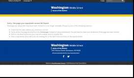 
							         Web Links - Washington Jr. High School								  
							    
