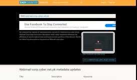
							         Web Mail Corp Cyber (Webmail-corp.cyber.net.pk) - Axigen ...								  
							    