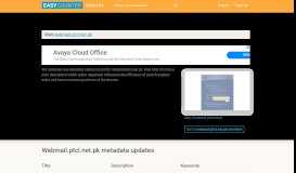 
							         Web Mail Ptcl (Webmail.ptcl.net.pk) - Microsoft Exchange ...								  
							    