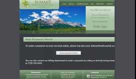 
							         Web Payment Portal | Summit Headache and Neurologic Institute								  
							    