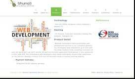 
							         Web Portal - Bhumati Consultancy Services								  
							    