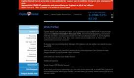 
							         Web Portal - Capitol Dental Care								  
							    