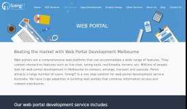 
							         Web Portal Design & Development Company Melbourne - GoingIT								  
							    