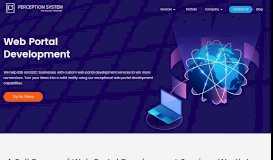
							         Web Portal Development Company, Website Portal Development								  
							    