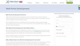 
							         Web Portal Development Services | Web Portal Solutions UK | Web ...								  
							    