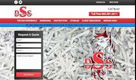 
							         Web Portal - Document Shredding & Storage								  
							    