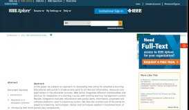 
							         Web portal for adaptive e-learning - IEEE Xplore								  
							    