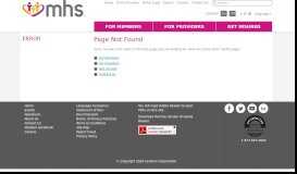 
							         Web Portal l MHS Indiana								  
							    