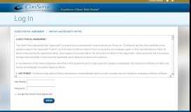
							         Web Portal Login - ConServe								  
							    