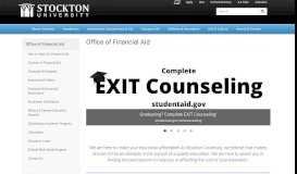 
							         Web Portal Logon Instructions - Office of Financial Aid | Stockton ...								  
							    