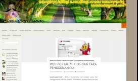 
							         Web Portal M-Kios dan Cara Penggunaanya – La Ode Syamri Blog's								  
							    