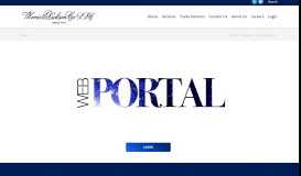 
							         Web Portal – Morris and Dickson Co. L.L.C.								  
							    