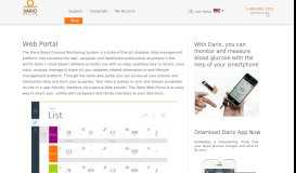 
							         Web Portal - myDario.com								  
							    
