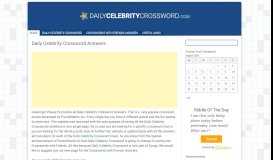 
							         Web portal owned by Verizon crossword clue - Daily Celebrity ...								  
							    