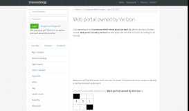
							         Web portal owned by Verizon crossword clue								  
							    