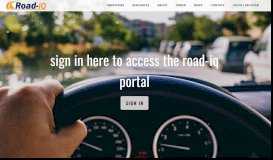 
							         Web Portal - Road-iQ								  
							    