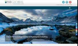 
							         Web Portal Technology Connect to Anything and Everything - ISB Global								  
							    