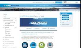 
							         Web Portal TMPR - TOTE Maritime								  
							    