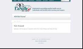 
							         Web Portal User Guide - Lasalle Medical Associates								  
							    