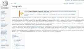 
							         Web portal - Wikipedia								  
							    