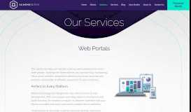 
							         Web Portals - SchemeServe								  
							    