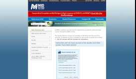 
							         Web Services Info - Student Evaluations General Information | Mid ...								  
							    