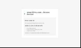 
							         Web Services | TTI, Inc.								  
							    