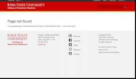 
							         Web Submission Tool - Iowa State University College of Veterinary ...								  
							    