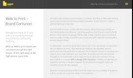 
							         Web-to-Print Portal |Brand Centurion | Burst Digital								  
							    
