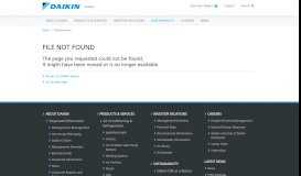 
							         Web version - Daikin								  
							    