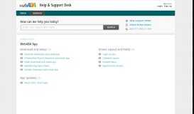 
							         WebABA App : Help & Support Desk - Solutions - Freshdesk								  
							    