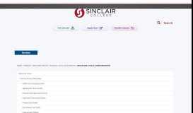
							         WebAdvisor & Sinclair Email Guide - Sinclair Community College								  
							    