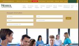 
							         Webber International University: Homepage								  
							    