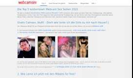 
							         Webcamsex: TOP 5 Free Webcam Sex Live Cam Seiten								  
							    