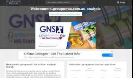 
							         Webconnect Groupnews. GNS Online Login - FreeTemplateSpot								  
							    