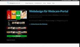 
							         Webdesign für Webcam-Portal » Webdesign » designenlassen.de								  
							    