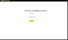 
							         WebFOCUS Business Intelligence Portal Login - banweb.mtu.edu								  
							    