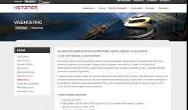 
							         Webhosting - Hetzner Online GmbH								  
							    