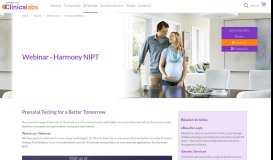 
							         Webinar - Harmony Non Invasive Prenatal Testing (NIPT) - Australian ...								  
							    
