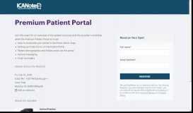 
							         Webinar: Premium Patient Portal by ICANotes - BigMarker								  
							    